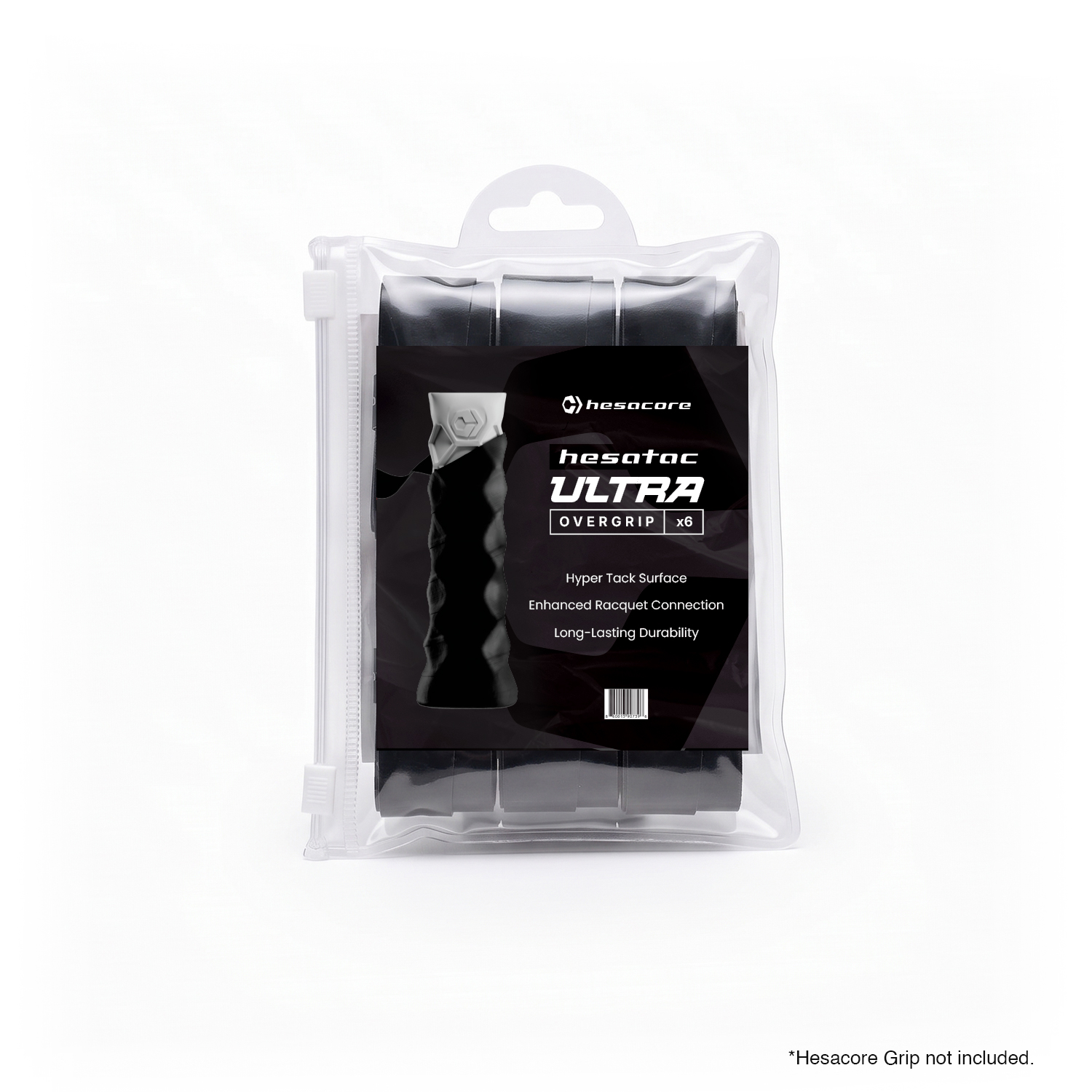 Hesacore Ultra overgrip packaging photography
